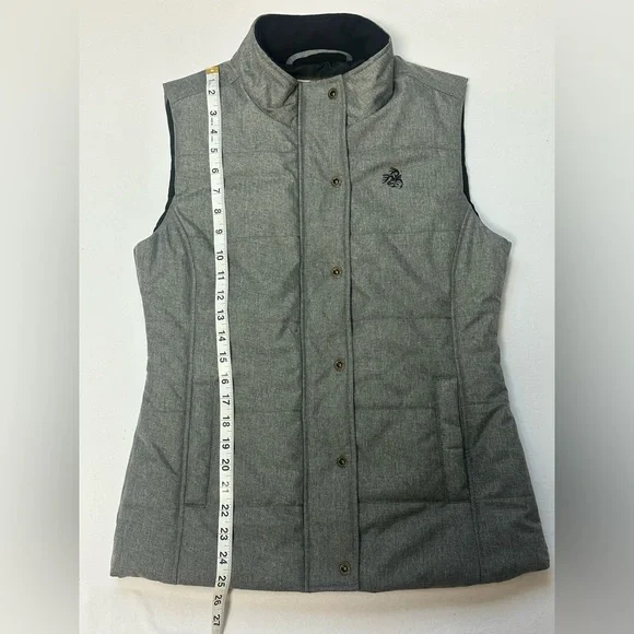 Legendary Whitetails Womens Small Vortex Gray Zip Snap Close Outdoor Hiking Vest - Picture 8 of 8